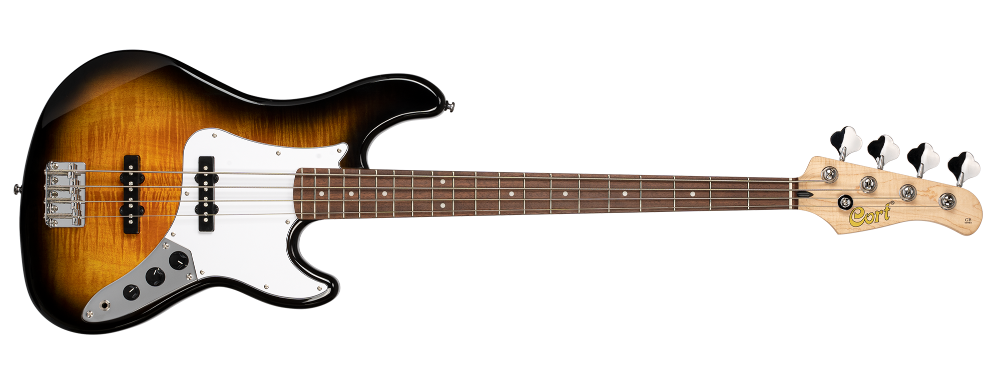 CORT GB24JJ2T BASS GİTAR, 2TONE BURST