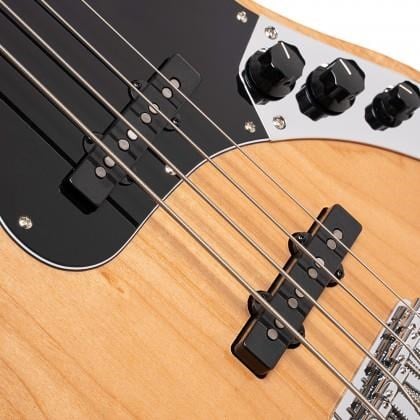 CORT GB64JJBK BASS GİTAR, 4 TELLİ, SİYAH