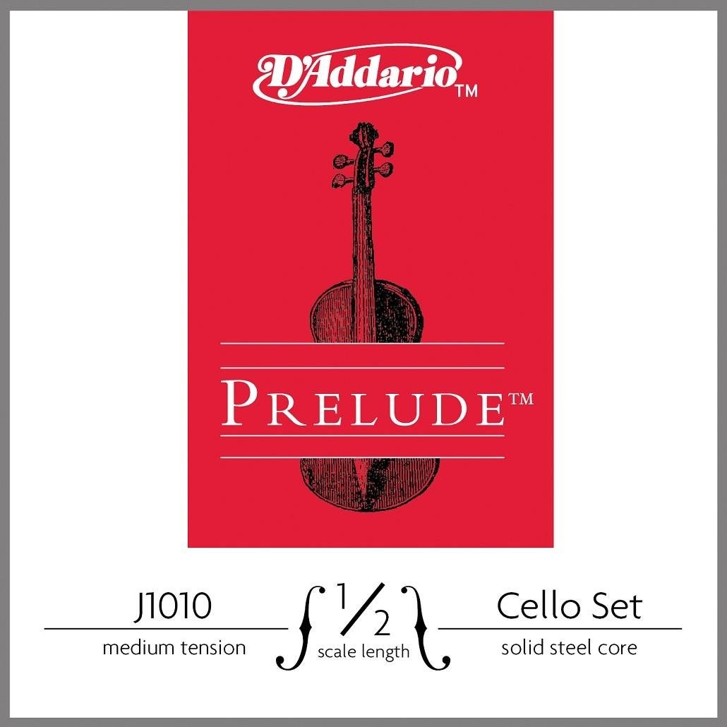 DADDARIO J1010 1/2M CELLO TEL SETİ, PRELUDE, 1/2, MEDIUM