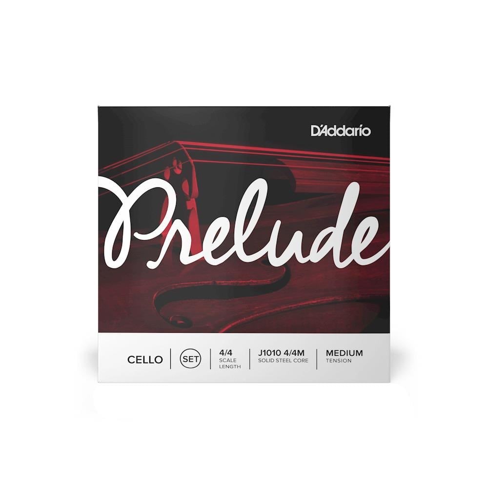 DADDARIO J101044M-B10 CELLO TEL SETİ, PRELUDE, 10 SETLİK PAKET, 4/4