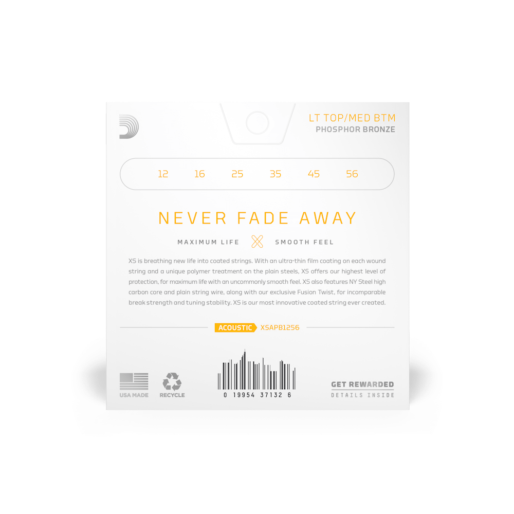 DADDARIO XSAPB1256 AKUSTİK GİTAR TEL SETİ, PB LIGHT