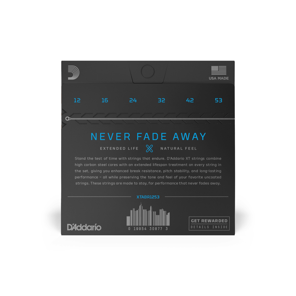 DADDARIO XTABR1253 AKUSTİK GİTAR TEL SETİ, 80/20 LIGHT