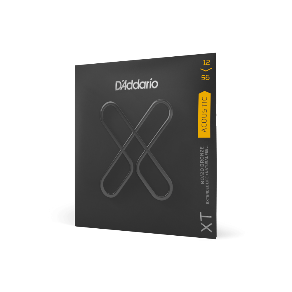 DADDARIO XTABR1256 AKUSTİK GİTAR TEL SETİ, 80/20 LIGHT/MEDIUM BTM
