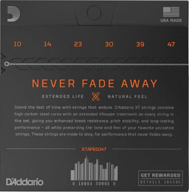 DADDARIO XTAPB1047 AKUSTİK GİTAR TEL SETİ, PHOSPHOR BRONZE, LIGHT COATED