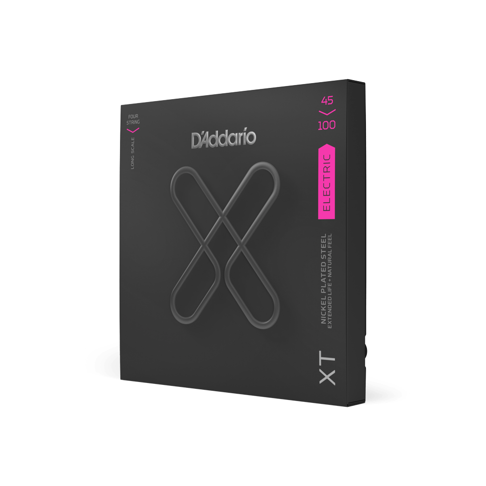 DADDARIO XTB45100 BASS GİTAR TEL SETİ, 4 TELLİ, XT, 45-100, LONG SCALE