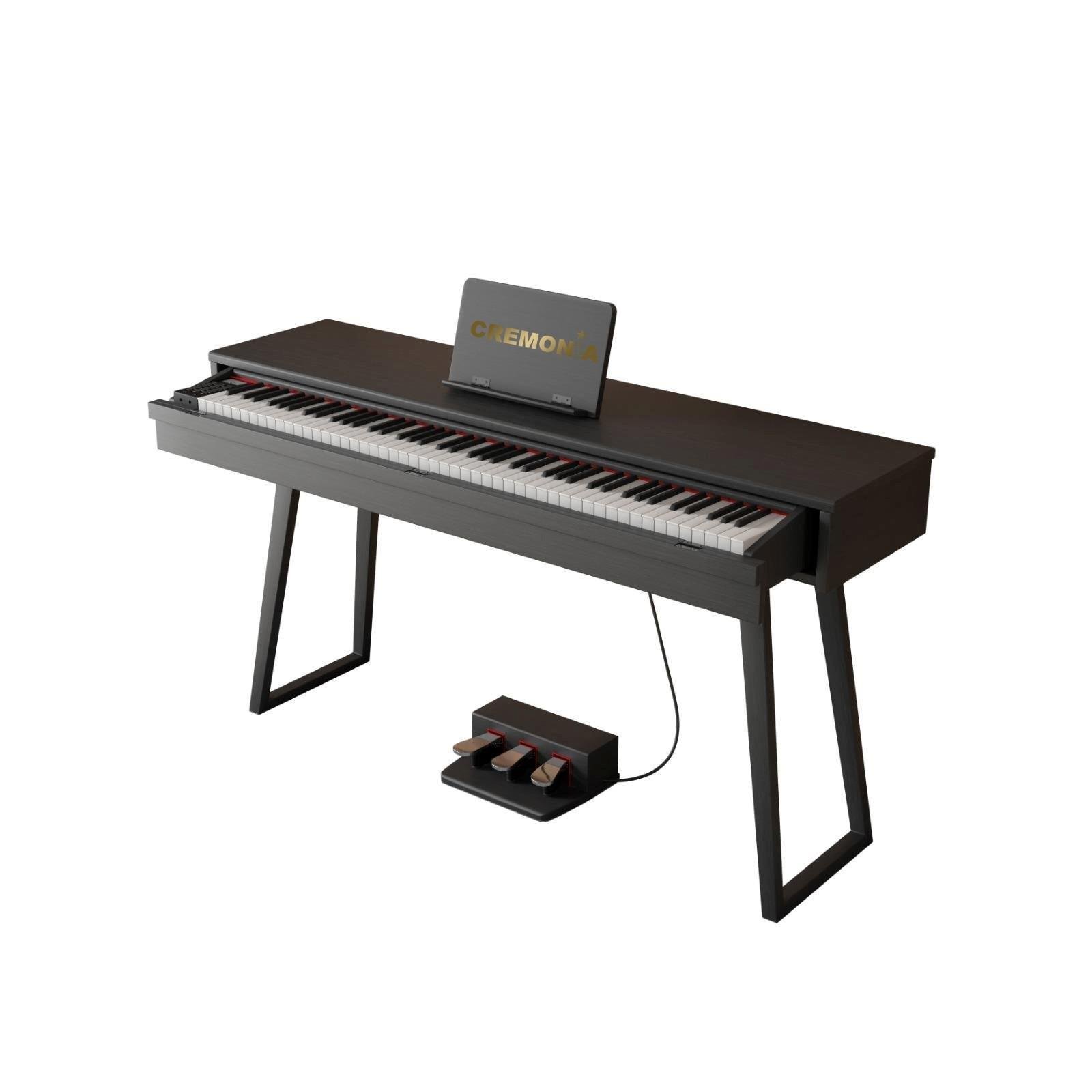 DİJİTAL PİYANO SİYAH, 88 TUŞ, HAMMER ACTION