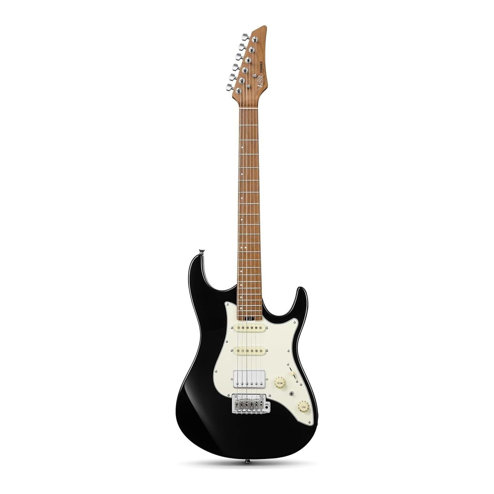 Donner DST-550 Elektro Gitar (Siyah)