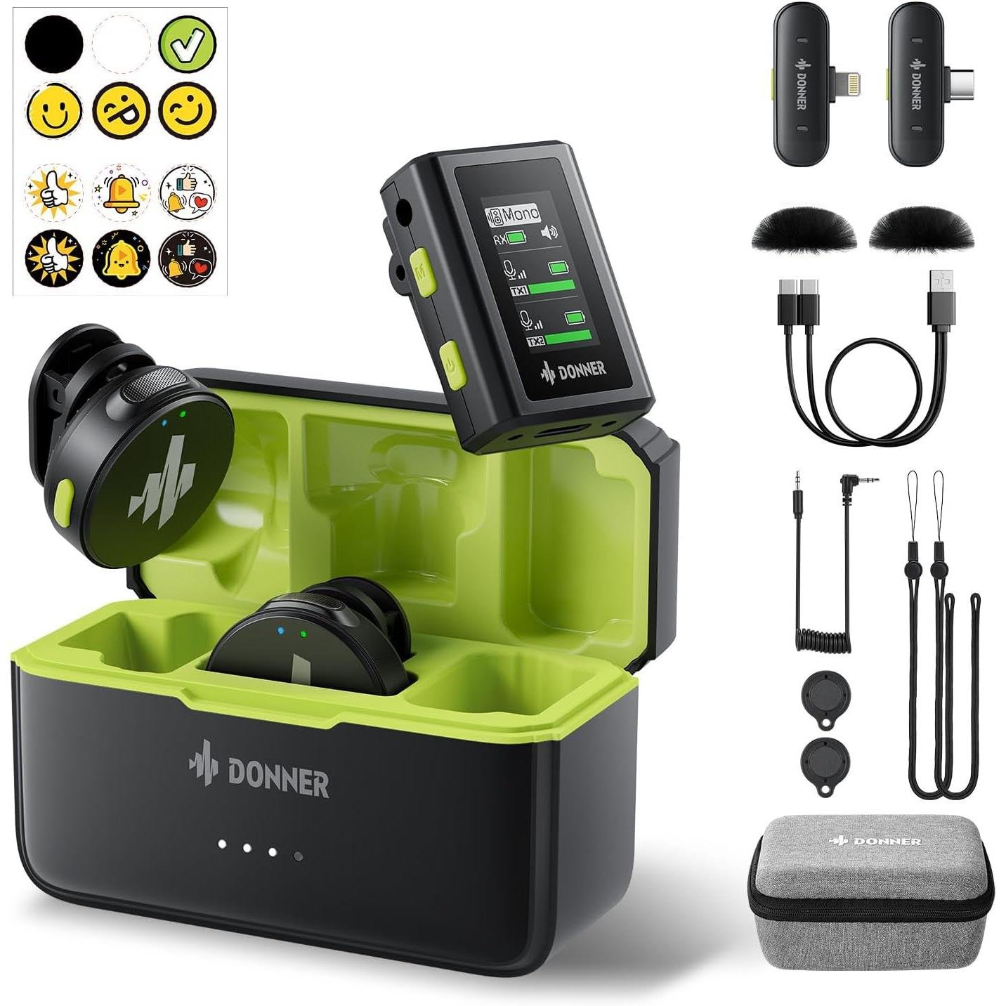 Donner VPM-20 Wireless Lavalier Mikrofon