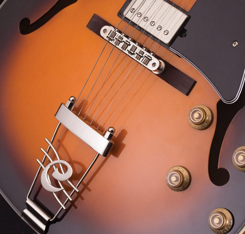 ELEKTRO AKUSTİK GİTAR KILIFLI, TABACCO BURST, LADİ