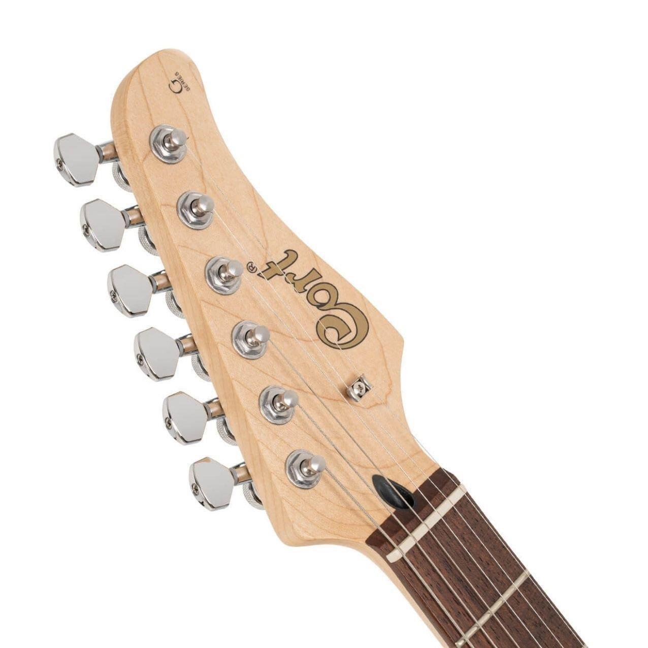 ELEKTRO GİTAR, PASTEL PEMBE, POWER SOUND (H-S-S)