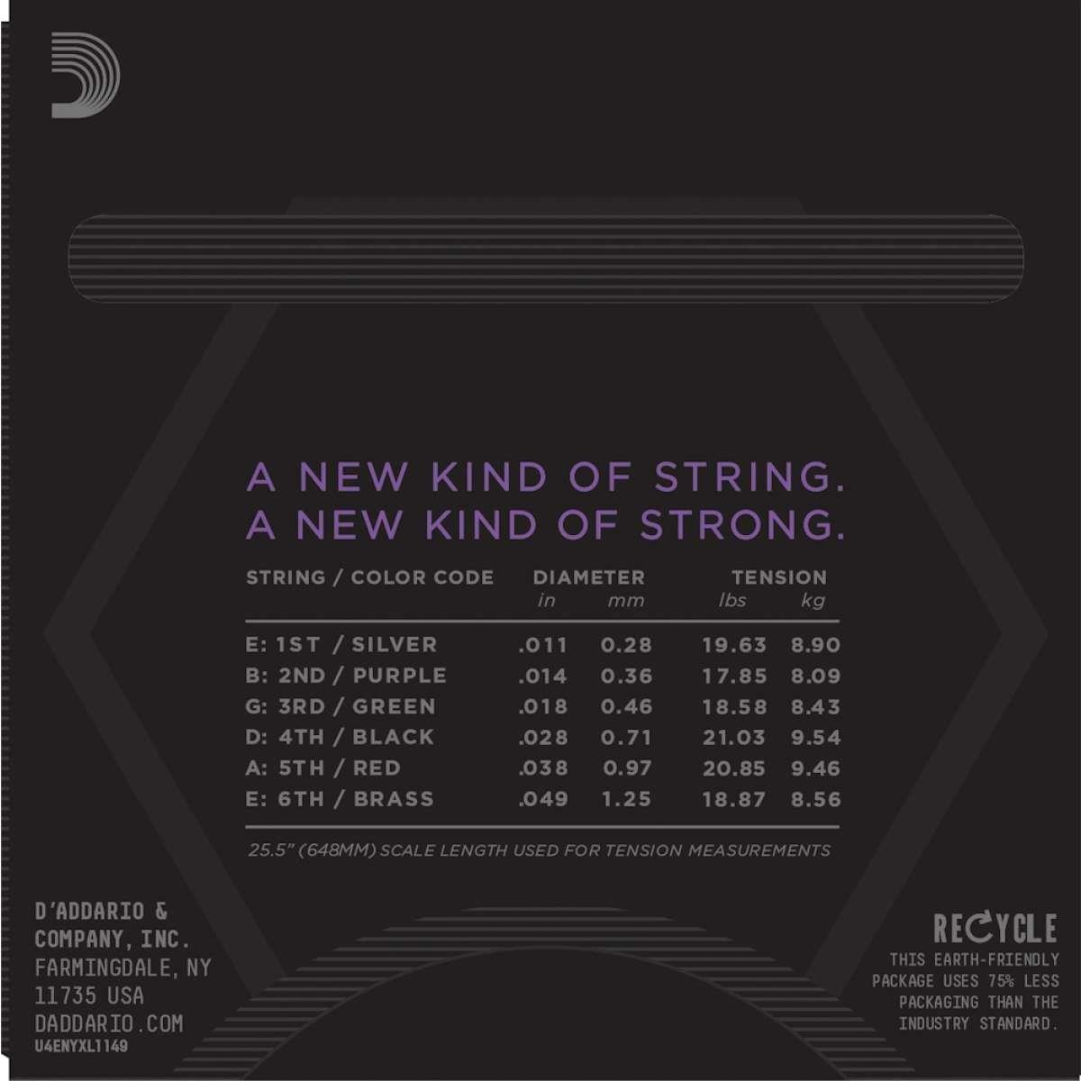 ELEKTRO GİTAR TEL SETİ, MEDIUM (NICKEL-CARBON) (0.