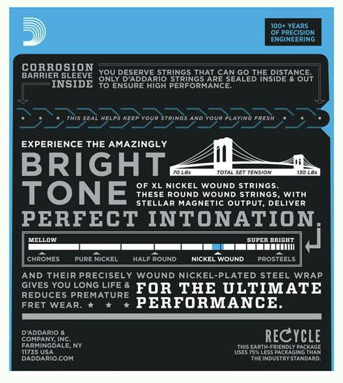 ELEKTRO GİTAR TEL SETİ, XL, 12-60,EXTRA HEAVY