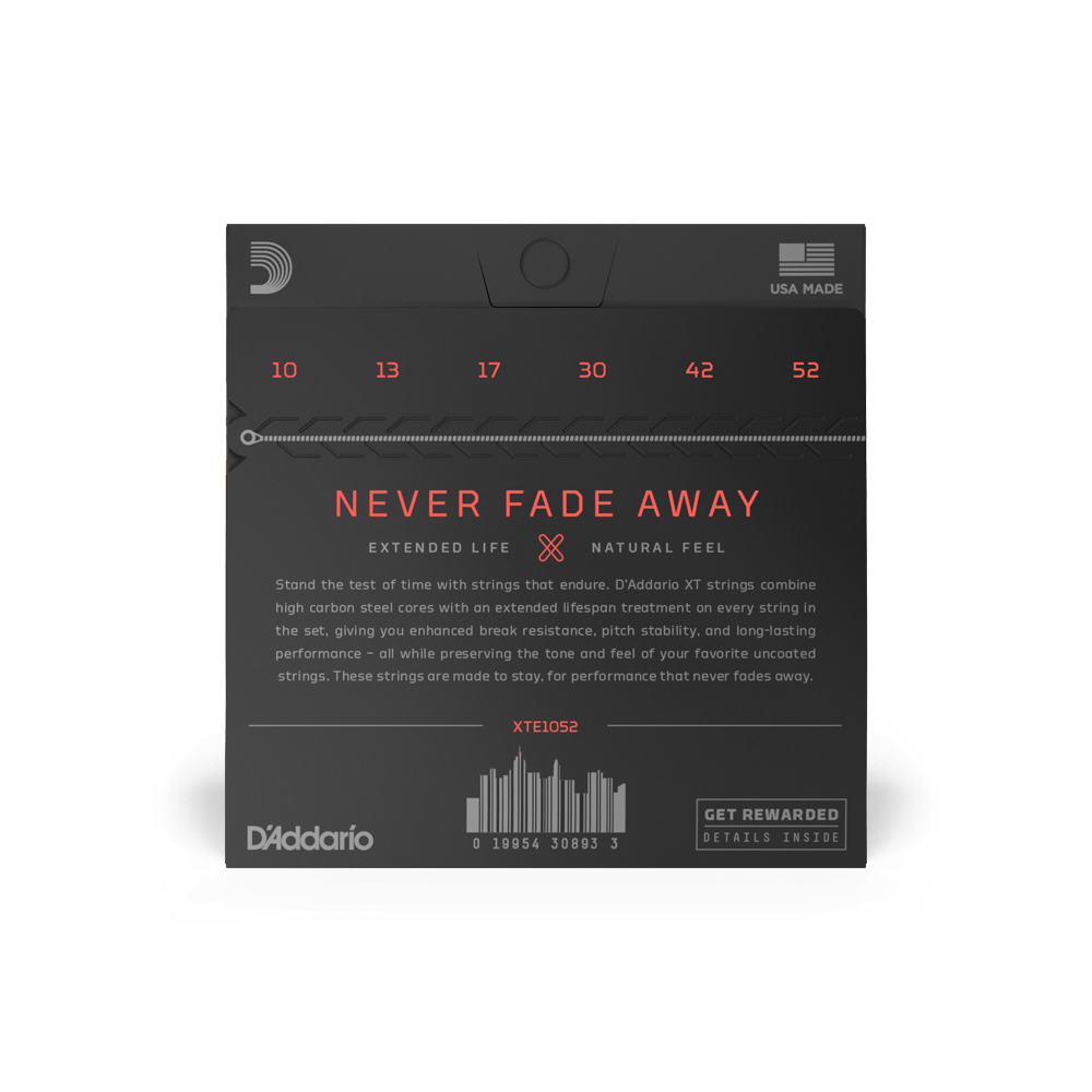 ELEKTRO GİTAR TEL SETİ, XT,  10-52 , LIGHT