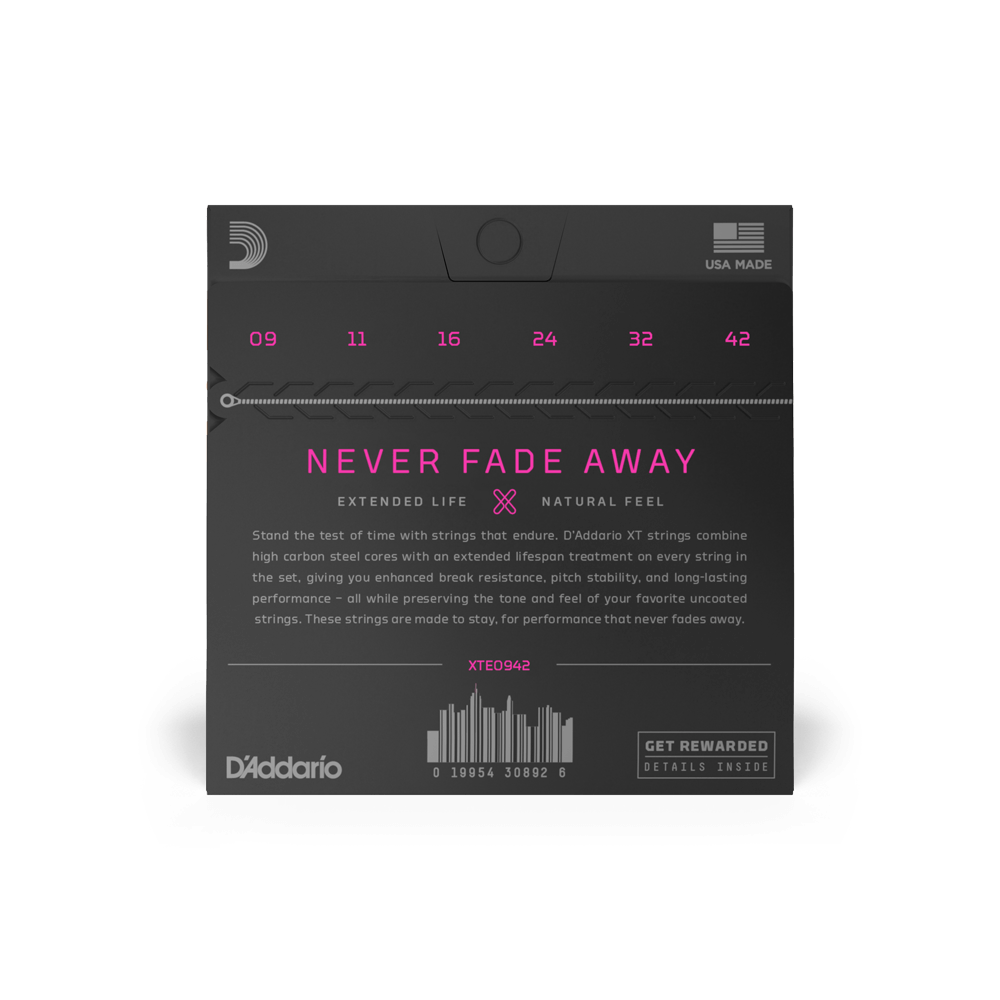 ELEKTRO GİTAR TEL SETİ, XT, 09-42 , SUP LIGHT