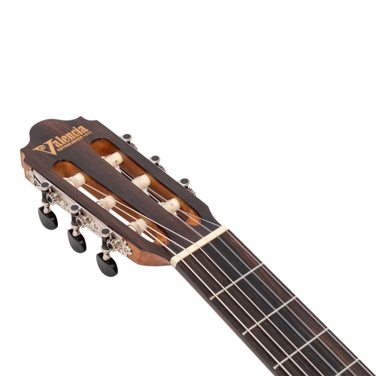 ELEKTRO KLASİK GİTAR, CUTAWAY, 4/4, NATUREL MAT