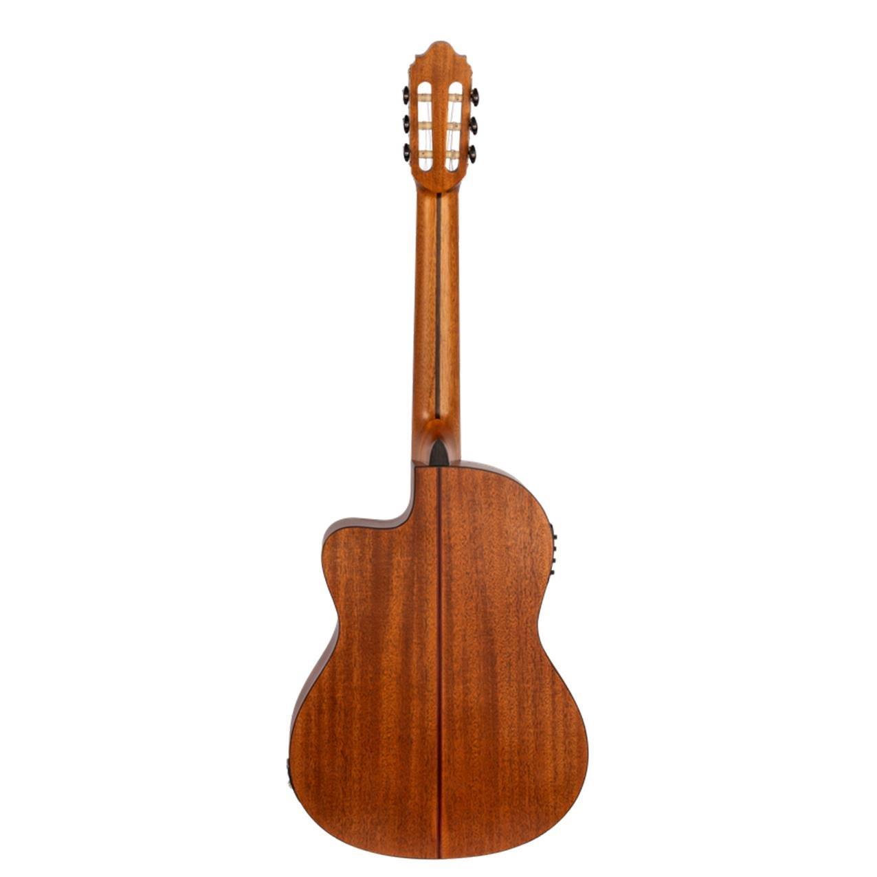 ELEKTRO KLASİK GİTAR, CUTAWAY, 4/4, NATUREL MAT