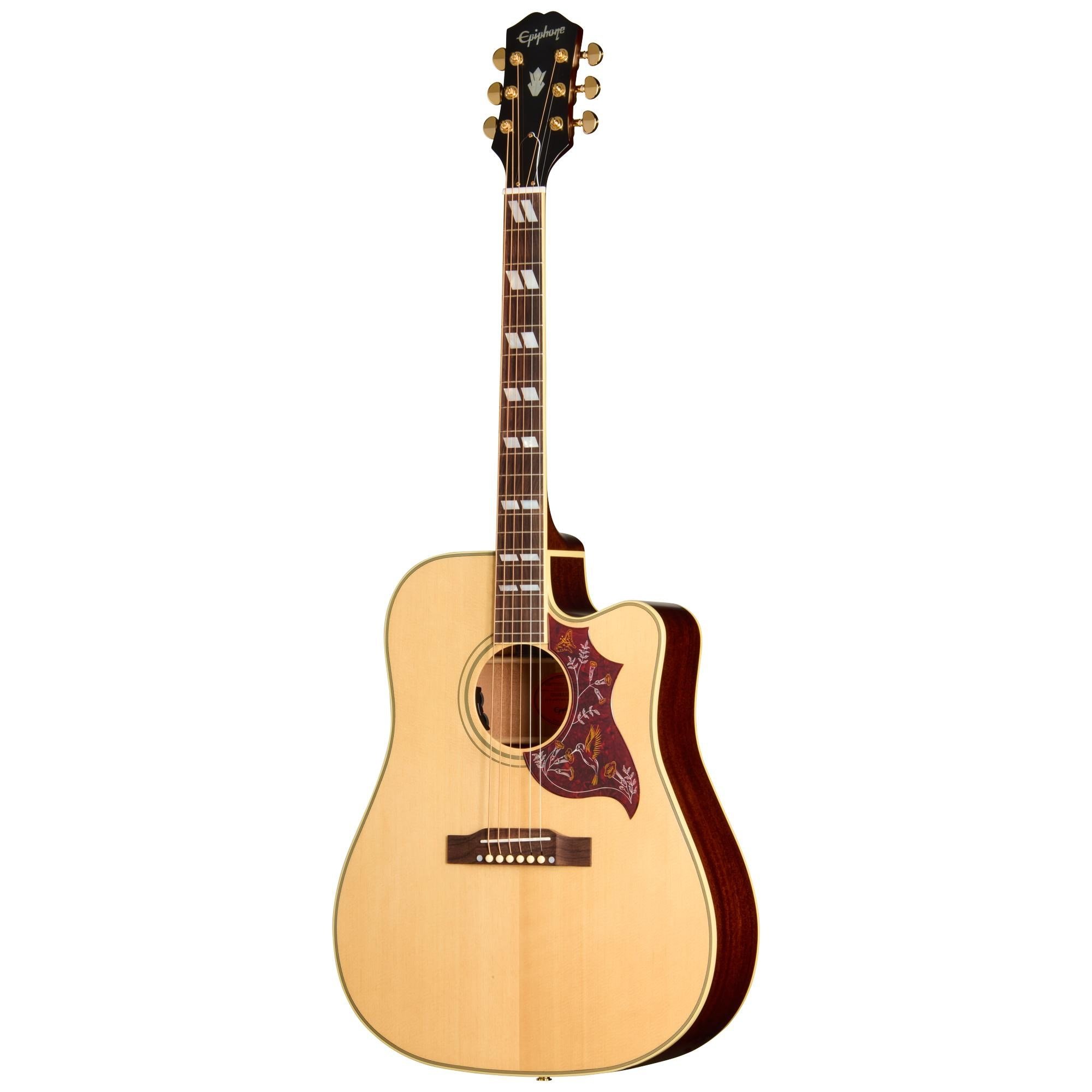 Epiphone Hummingbird Standard EC Elektro Akustik Gitar (Natural)