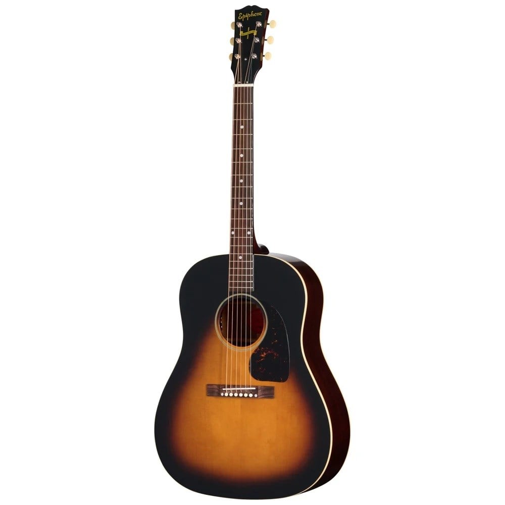 Epiphone IGC 1942 Banner J-45 Reissue Elektro Akustik Gitar (Vintage Sunburst)