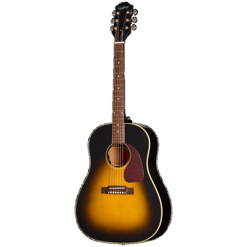 Epiphone J-45 Standard Elektro Akustik Gitar (Vintage Sunburst)
