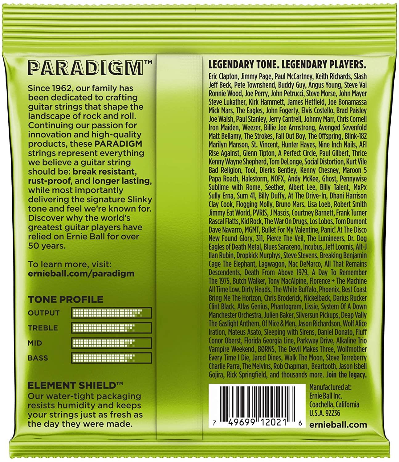 ERNIE BALL P02021 Paradigm Regular Slinky 10-46 Elektro Gitar Tel Seti