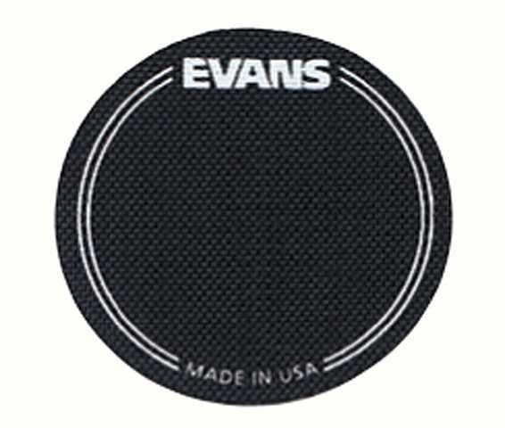 EVANS EQPB1 BAS DAVUL DERİ KORUYUCU SİYAH (2 ADET)