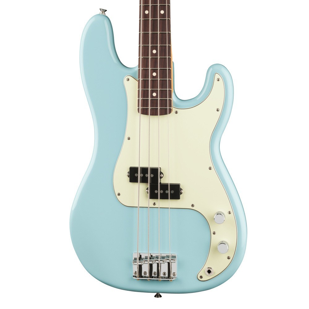Fender 75th Anniversary Player II Precision Bass Gülağacı Klavye Daphne Blue Bas Gitar