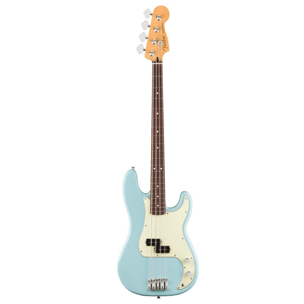Fender 75th Anniversary Player II Precision Bass Gülağacı Klavye Daphne Blue Bas Gitar