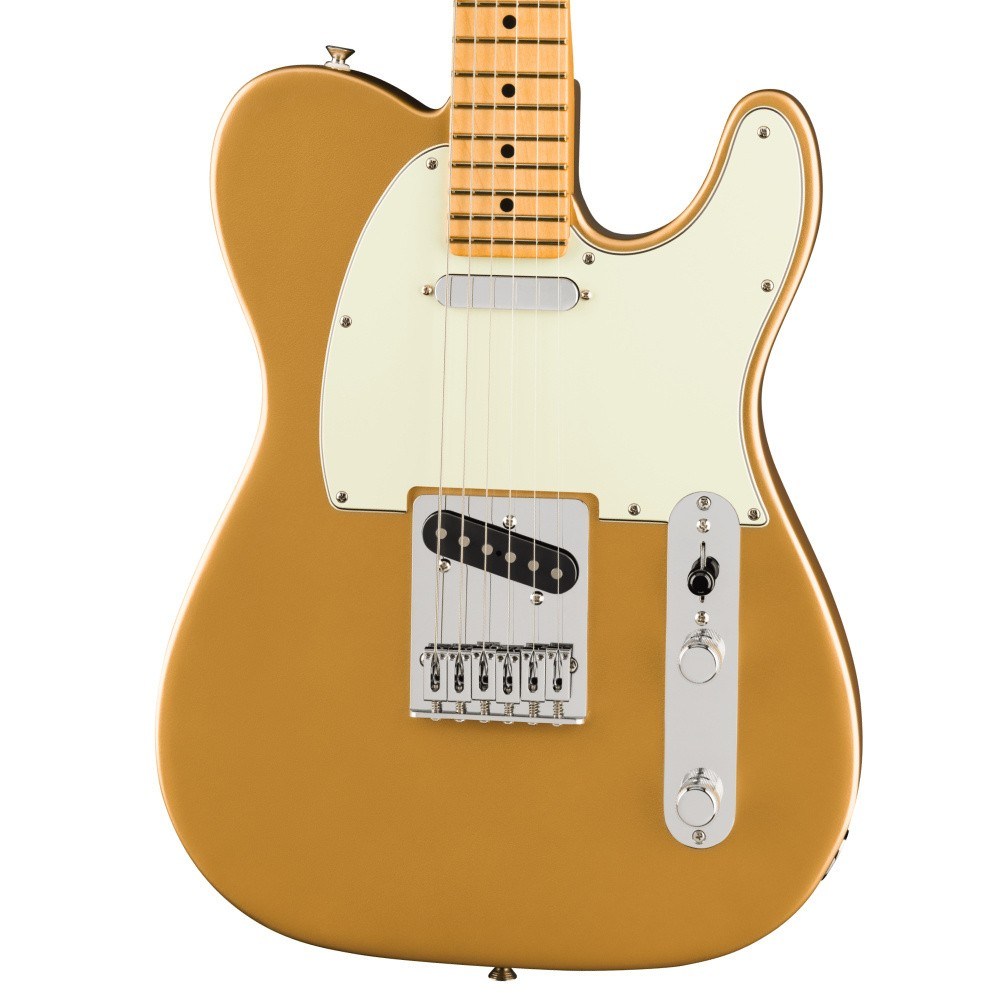 Fender 75th Anniversary Player II Telecaster Akçaağaç Klavye Aztec Gold Elektro Gitar