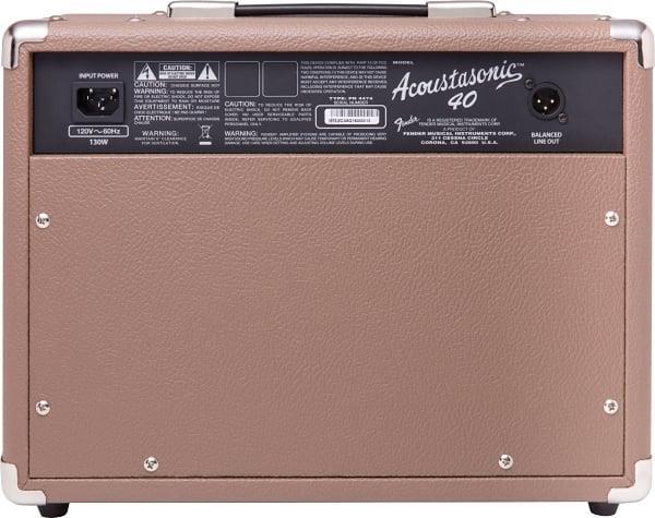 Fender Acoustasonic 40 UK Akustik Gitar Amfisi