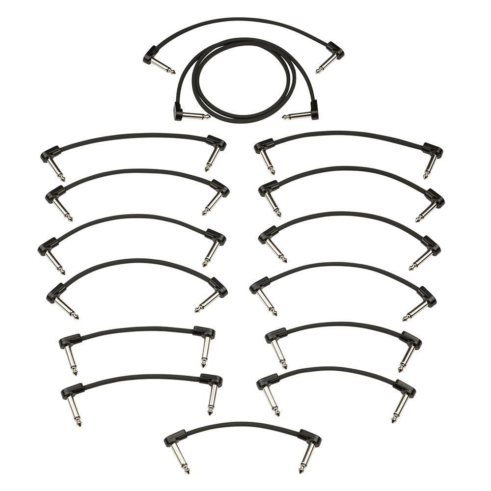 Fender Blockchain Patch Cable Kit Large Siyah Patch Kablosu