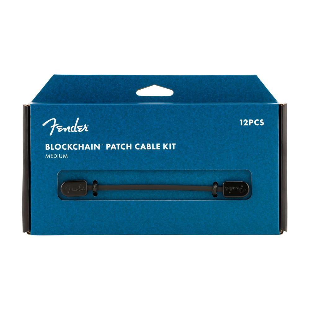 Fender Blockchain Patch Cable Kit Medium Siyah Patch Kablosu