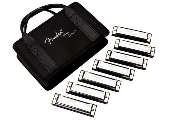 Fender Blues Deluxe 7 Adet Çantalı Mızıka Seti
