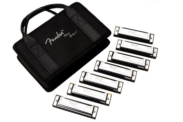Fender Blues Deluxe 7 Adet Çantalı Mızıka Seti