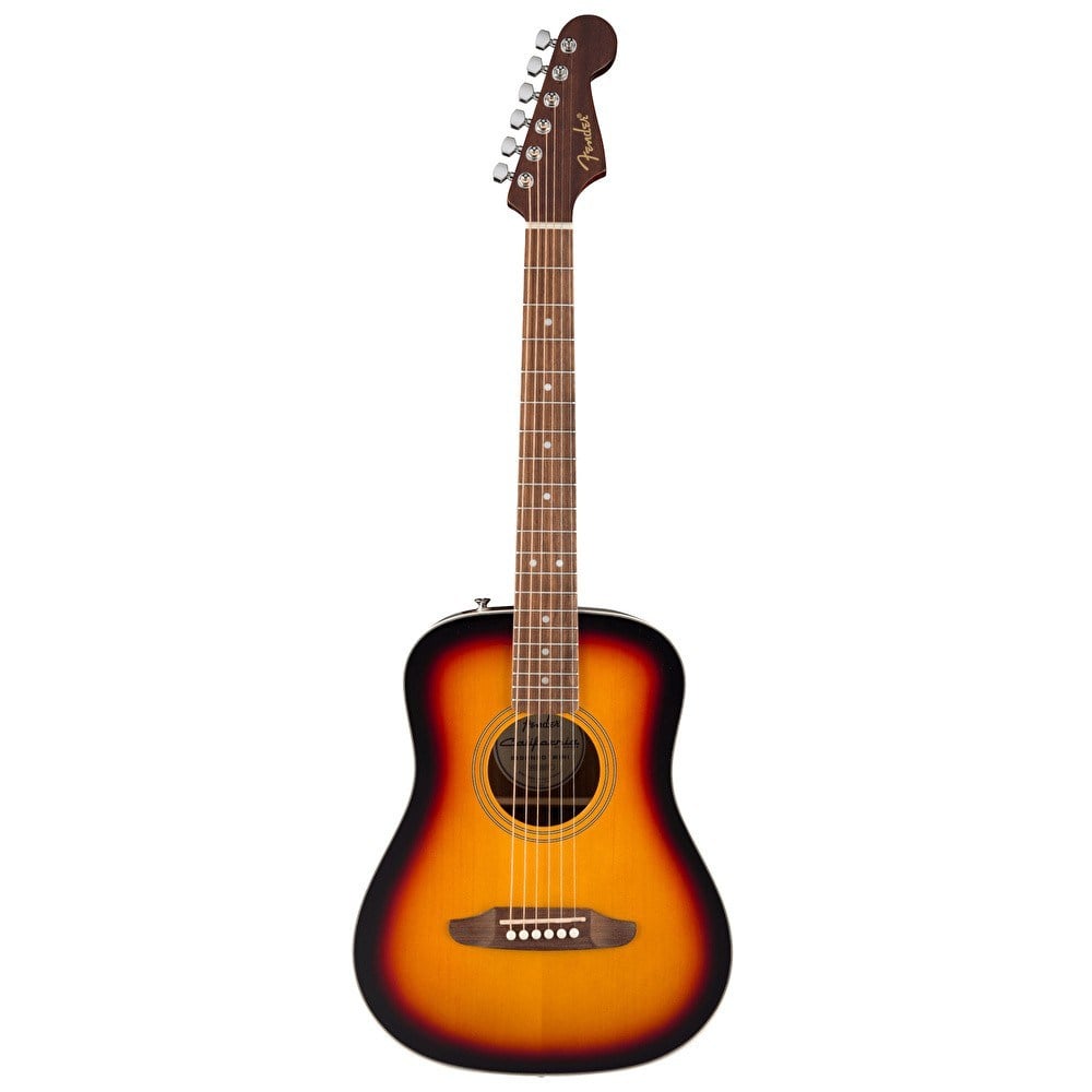 Fender California Standard Redondo Mini 3 Ton Sunburst w/Bag Akustik Gitar