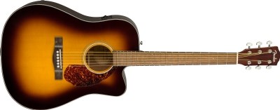 Fender CD-140SCE Dreadnought Sunburst Elektro Akustik Gitar