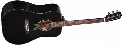Fender CD-60 Dreadnought V3 DS Black Akustik Gitar