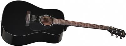 Fender CD-60 Dreadnought V3 DS Black Akustik Gitar