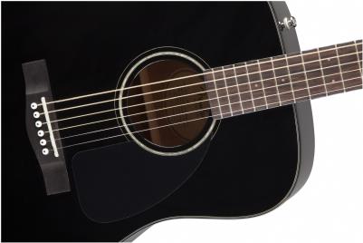 Fender CD-60 Dreadnought V3 DS Black Akustik Gitar