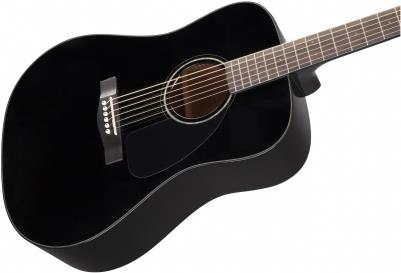 Fender CD-60 Dreadnought V3 DS Black Akustik Gitar