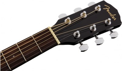 Fender CD-60S Dreadnought Black Akustik Gitar