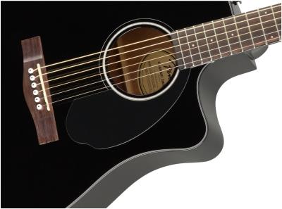 Fender CD-60SCE Dreadnought Black Elektro Akustik Gitar
