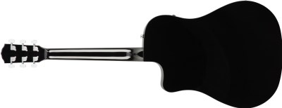 Fender CD-60SCE Dreadnought Black Elektro Akustik Gitar