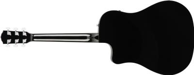 Fender CD-60SCE Dreadnought Black Elektro Akustik Gitar