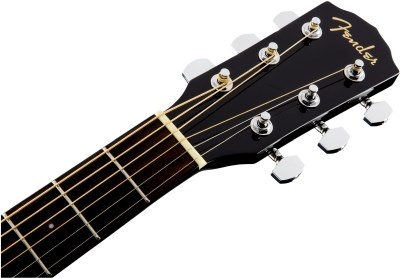 Fender CD-60SCE Dreadnought Black Elektro Akustik Gitar