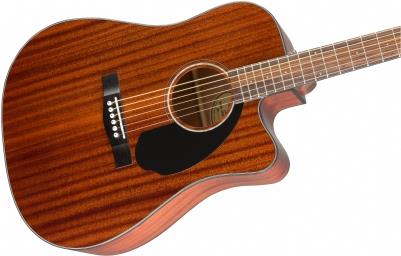 Fender CD-60SCE Dreadnought Maun Elektro Akustik Gitar