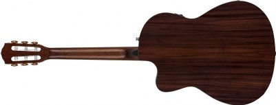Fender CN-140SCE Nylon Thinline Natural Elektro Klasik Gitar