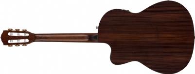 Fender CN-140SCE Nylon Thinline Natural Elektro Klasik Gitar