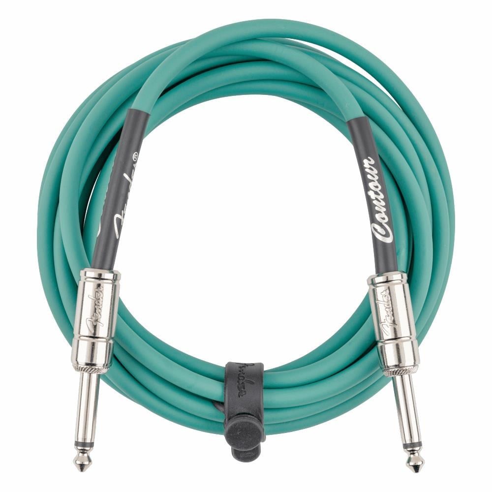 Fender Contour Serisi 5,5m Sherwood Green Enstrüman Kablosu