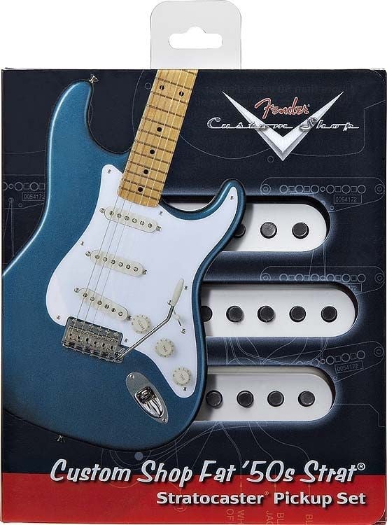 Fender Custom Shop Fat 50s Stratocaster 3 Manyetik