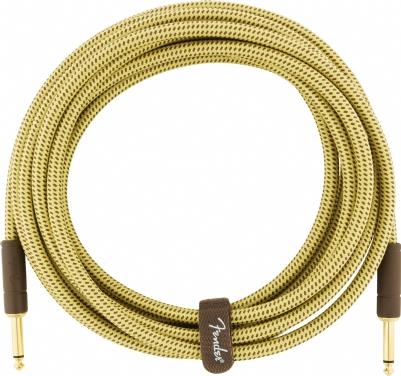 Fender Deluxe Düz/Düz Uçlu 4m Tweed Enstrüman Kablosu